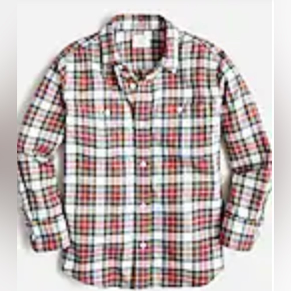 ⚓️J.Crewcuts Plaid Lightweight Flannel shirt 12